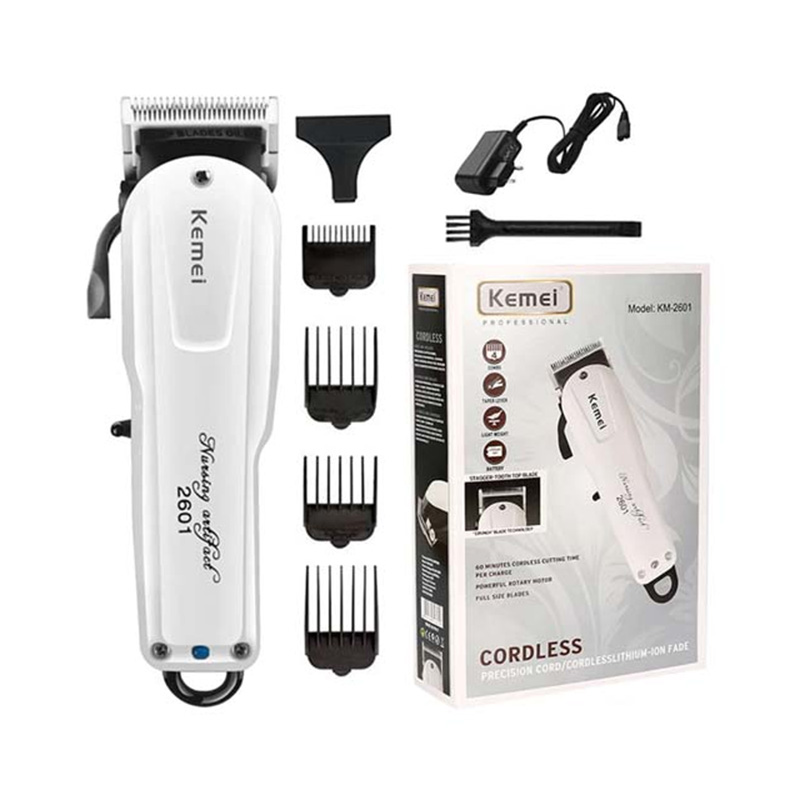 Picture of Kemei KM-2601 AC/DC Professional Rechargeable Hair Clippers