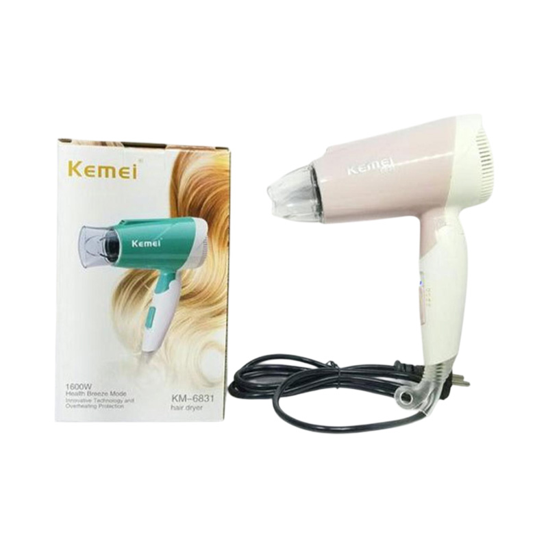 Picture of Kemei Km-6831 Professional Hair Dryer Heavy Duty For Unisex (Mutlicolor) - Hair Dryer