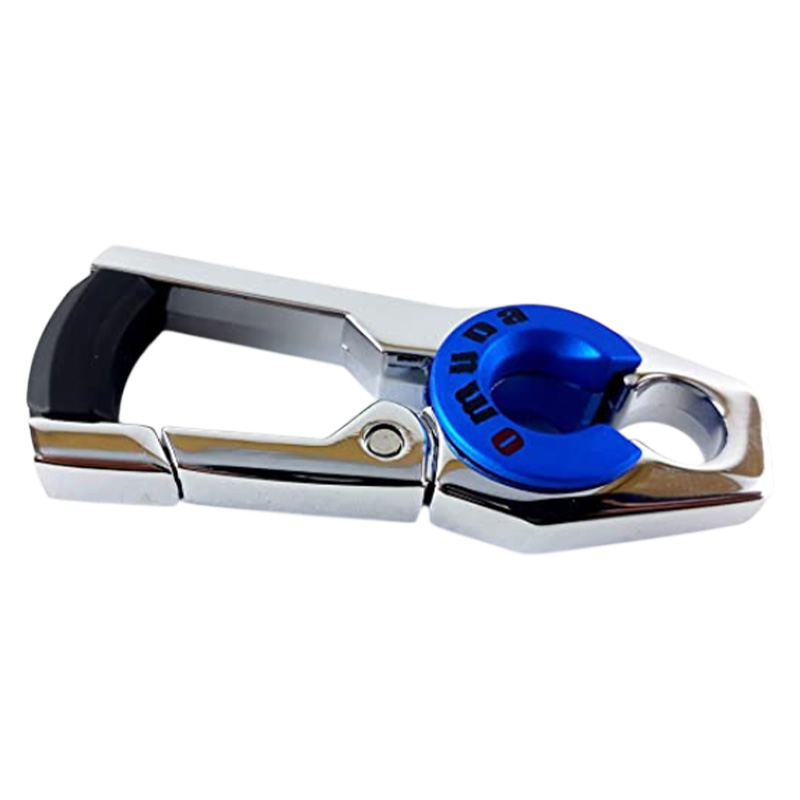 Picture of Metal Antique Keychain For Men Stylish / Double Key Ring Hook Keychain Holder For Bikes Car Keychains & For Gift