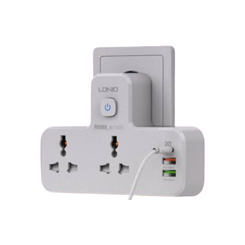 Picture of LDNIO SC2311 20W 3-Port USB Charger Extension Power Strip