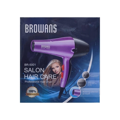 Picture of BROWANS BR-5001  Professional Hair Dryer - Hair Straightener