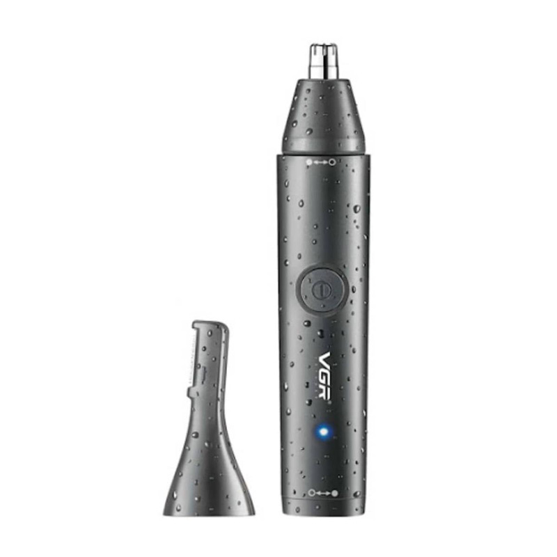 Picture of VGR V-613 New Design 2 in 1 IPX 5 Waterproof Hair Removal Appliances Rechargeable Electric Ear Face Eyebrow Nose Hair Trimmer 1 buyer