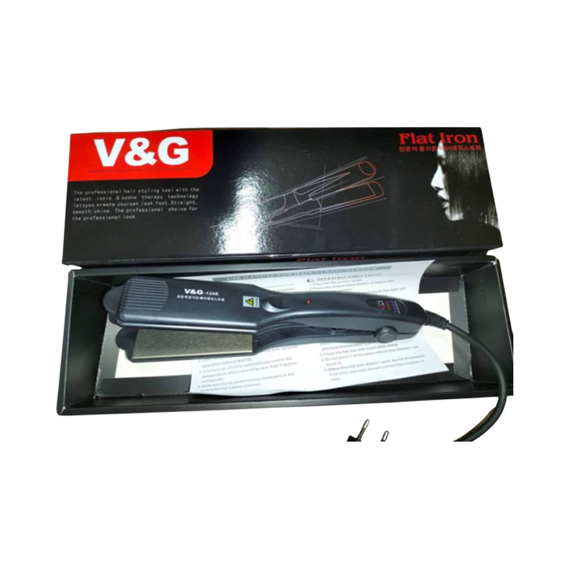 Picture of V&G 1248 Professional Hair Straightener Iron – Grey