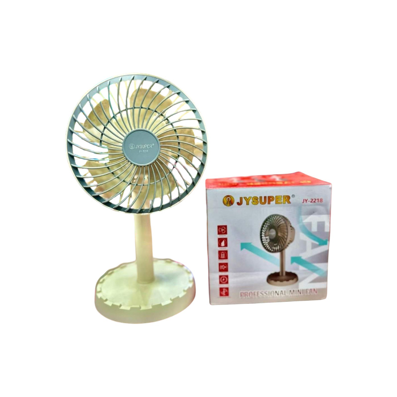 Picture of JY Super AC/ DC Rechargeable Moving Fan 45 Degree Rotating JY-2218