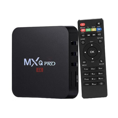 Picture of MXQ Pro 4K 5G Android Smart TV Box Model: 4GB/64GB, Free Dish Line TV Channel, Android TV Box , 4K TV Box
