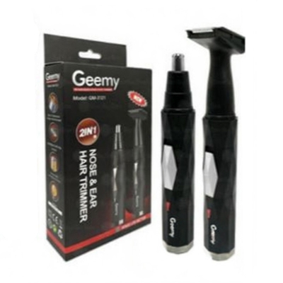 Picture of GEEMY GM-3121 RECHARGEABLE 2 IN 1 ELECTRIC NOSE & EAR HAIR TRIMMER