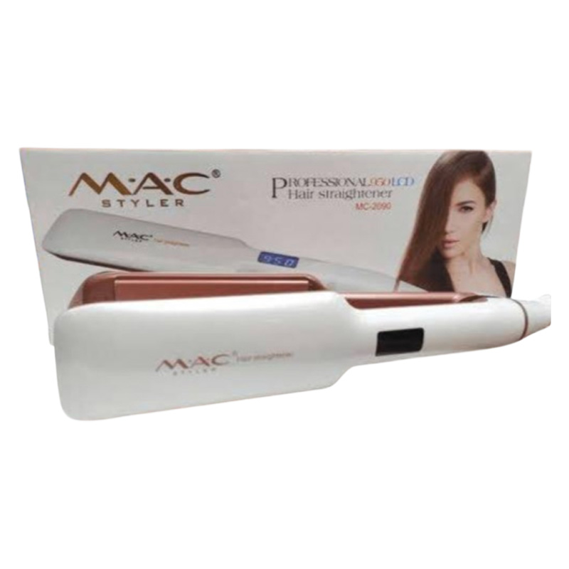 Picture of MAC Styler MC-2090 Professional Temperature 950F LCD Hair Flat Iron Straightener With Digital Display For Women