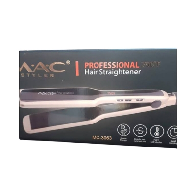 Picture of MAC Professional Hair Iron hair straightener mac hair iron MC3063