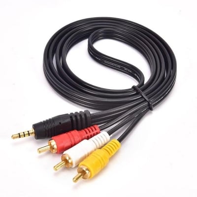 Picture of 1:3 AV Cable For Connecting Android TV Box To CRT TV