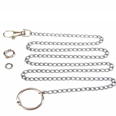Picture of China Chain Harness & Anklet steel leg Ring for ringneck parrot 7mm size (combo fullset)