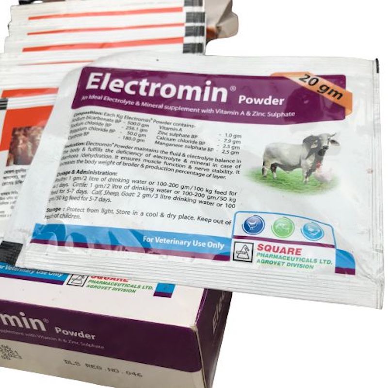 Picture of Electromin Powder 20 gm for animal 2pcs