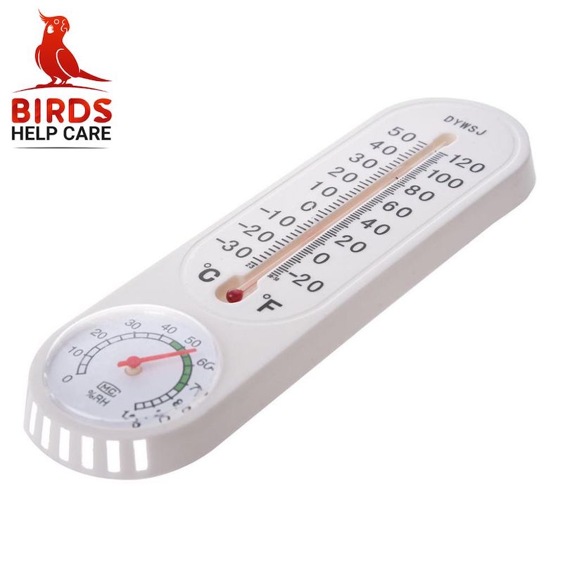 Picture of Thermometer, Hygrometer, Indoor Pendant Thermometer Home Temporary White Hygrometer