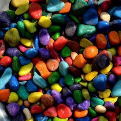 Picture of Multi Colour Stone For Aquarium Decoration,Garden Decoration,Office & Home Decoration- 250gm Stone