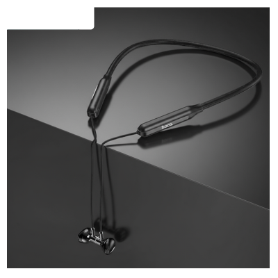 Picture of Hoco ES58 Sound Tide Bluetooth 5.0 Neckband Earphones | 15 Hrs Playback | 200 mAh Battery | Magnetic Earbuds | 98 cm Silicone Band | Type‑C Charging | Lightweight (18 g) & Sweat‑Resistant