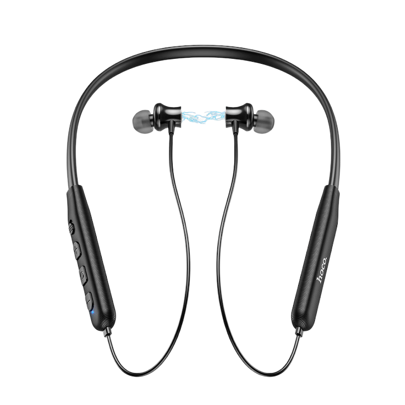 Picture of Hoco ES64 Sports Wireless Neckband Earphones | Bluetooth 5.3 | 30H Playback | Magnetic Design | Type-C Charging | Lightweight & Sweatproof | Ideal for Workout & Commute