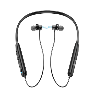 Picture of Hoco ES64 Sports Wireless Neckband Earphones | Bluetooth 5.3 | 30H Playback | Magnetic Design | Type-C Charging | Lightweight & Sweatproof | Ideal for Workout & Commute
