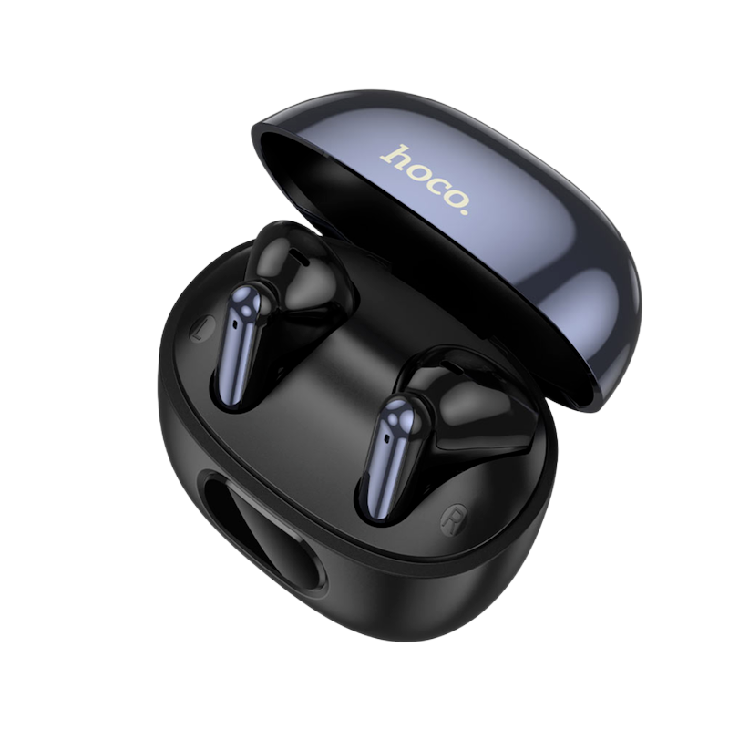 Picture of Hoco EQ18 ANC + ENC True Wireless Earbuds | Bluetooth 5.4 | 13 mm Drivers | Active Noise Cancellation | 300 mAh LED Display Charging Case | Touch Controls | IPX5 Sweat‑Resistant | Type‑C Fast Charge