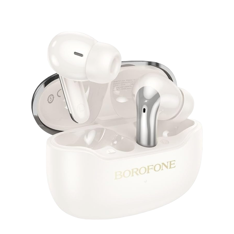 Picture of BOROFONE | FQ1 Plus “Shine” TWS ANC+ENC Wireless Earbuds | Bluetooth 5.4 (JL AC7003) | 7h Playtime, 320mAh Case | Touch Control, Multipoint (2 Phones), Auto Pair | For Android & iPhone