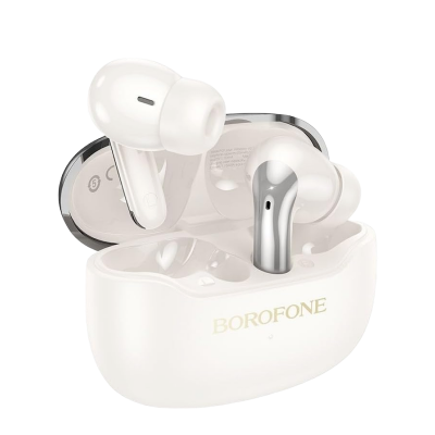Picture of BOROFONE | FQ1 Plus “Shine” TWS ANC+ENC Wireless Earbuds | Bluetooth 5.4 (JL AC7003) | 7h Playtime, 320mAh Case | Touch Control, Multipoint (2 Phones), Auto Pair | For Android & iPhone