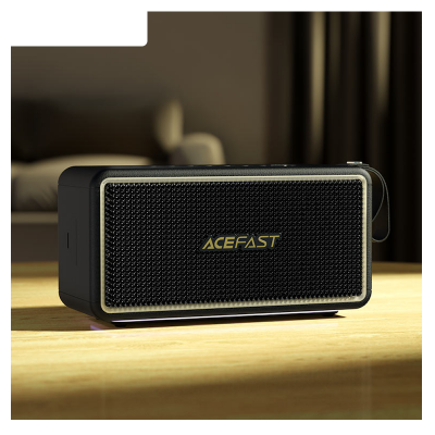 Picture of ACEFAST | K3 Ultra | 120W Peak Bluetooth 5.4 Portable Speaker | 3 Drivers (1×66W + 2×27W) + 2 Passive Radiators | IPX6 | 4500mAh ≈19H | TWS Stereo | DSP & RGB Lights | USB/TF/AUX | USB-C Charging | Outdoor Party Speaker