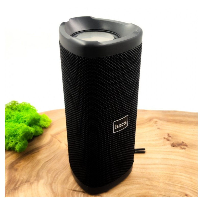 Picture of Hoco HC4 Bella Portable Bluetooth Speaker | BT 5.0 JL Chip | Dual 52 mm 10 W Drivers | 1500 mAh Battery (3 H Playback) | FM/TF/USB/AUX/TWS | IPX5 Splash‑Resistant | Outdoor Ready