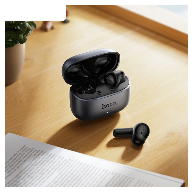 Picture of Hoco | EQ27 Fun | Hybrid ANC+ENC TWS Earbuds | Bluetooth 5.4 (JL AC7003D4) | AI Translation via App | 7h Earbuds (≈6h with ANC) + 320mAh Case | AAC/SBC | Touch Control | USB-C Charging | For Android & iPhone