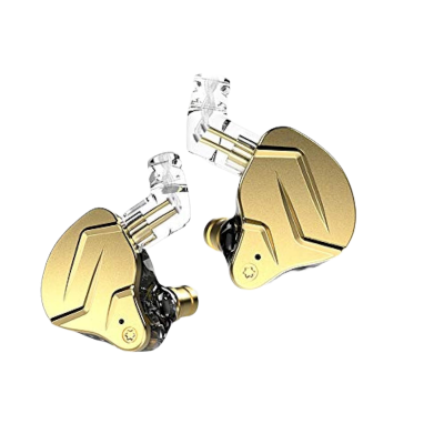 Picture of KZ | ZSN Pro X | Hybrid 1BA+1DD Wired In-Ear Monitor | Detachable 0.75mm 2-Pin Cable, 3.5mm Plug | 25Ω, 112dB, 7–40kHz | Zinc-Alloy Faceplate + Resin Shell | Hi-Fi Bass Earphones for Music & Gaming.