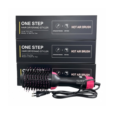 Picture of One Step Hot Air Brush 3-in-1 Hair Volumizer, Hair Dryer, Hair Straightener