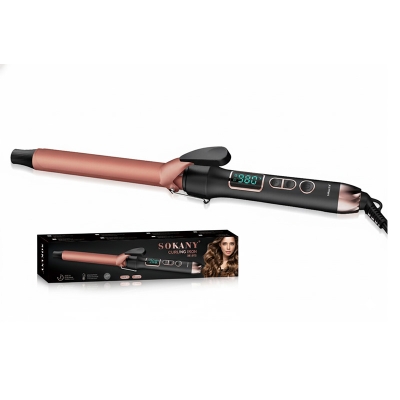 Picture of Professional hair curling iron SOFT CURLS 25mm. Hair curler SOKANY SK-673