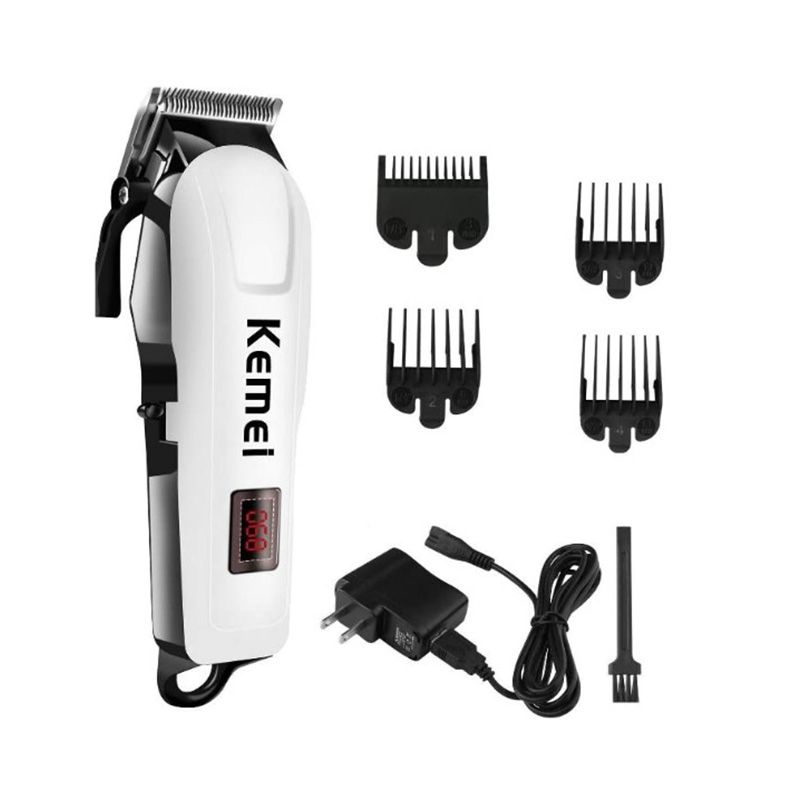 Picture of Kemei KM-809A Rechargeable Professional Electric Hair Clipper Electric Hair Trimmer , Razor Runtime: 120 min Trimmer (Multicolor)