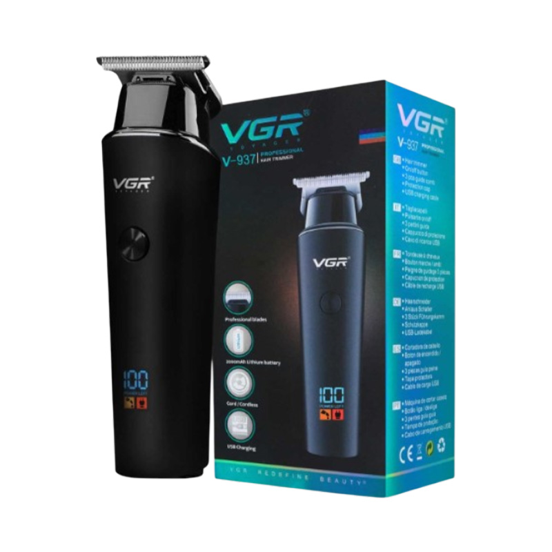 Picture of VGR V-937 Professional Corded & Cordless Hair Trimmer Runtime:500 minutes (Black)