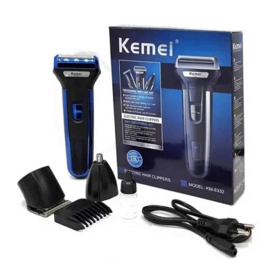 Picture of Kemei Km 6330 3 In 1 Hair Clipper Grooming Kit Trimmer