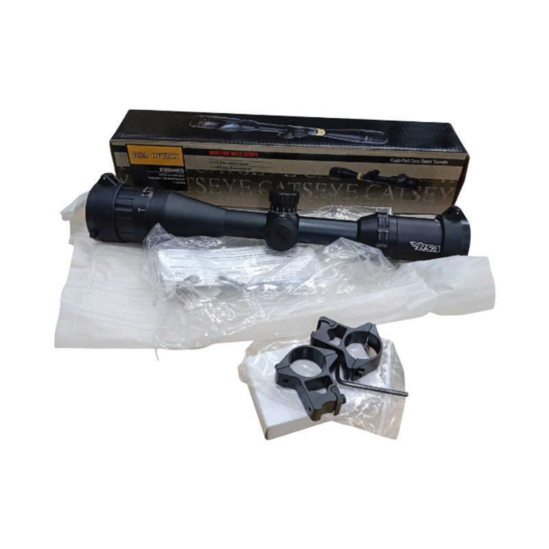 Picture of BSA OPTICS 4-16×44 AOEYS BINOCULAR SCOPE TACTICAL RED GREEN ILLUMINATION OPTICAL