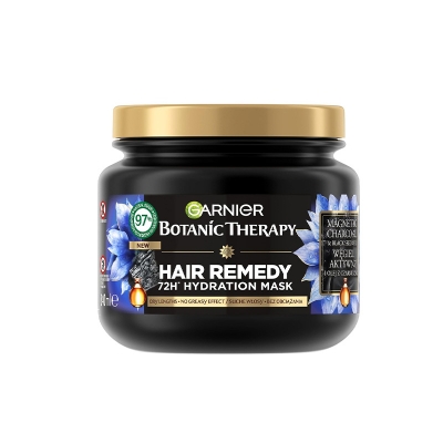 Picture of Garnier Botanic Therapy Activated Carbon and Black Cellin Oil Hair Mask 340 ml