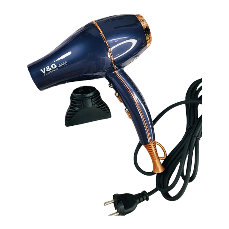 Picture of V&G Professional HAIR DRYER PRO 6000 AC motor | Extra Power 2200w | 2 Heat And 2 Speed Setting | Lightweight Design