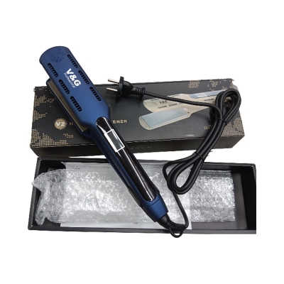 Picture of V&G V2 Professional Fast Warm-up Tourmaline wide Ceramic Heating Plate Thermal Performance Hair Straightener Styling Iron Tools Smooth Results