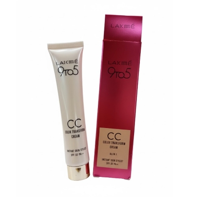 Picture of Lakme 9 to 5 CC cream foundation with spf 30++