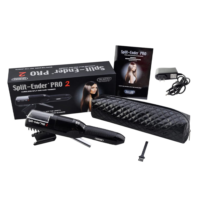 Picture of Split Ender Pro 2 Automatic Easy Repair Split End Remover Hair Fix Trimmer Clipper for Frizzy, Dry, Damaged and Brittle Split Ends for Men & Women Hair Styling Tool - Red