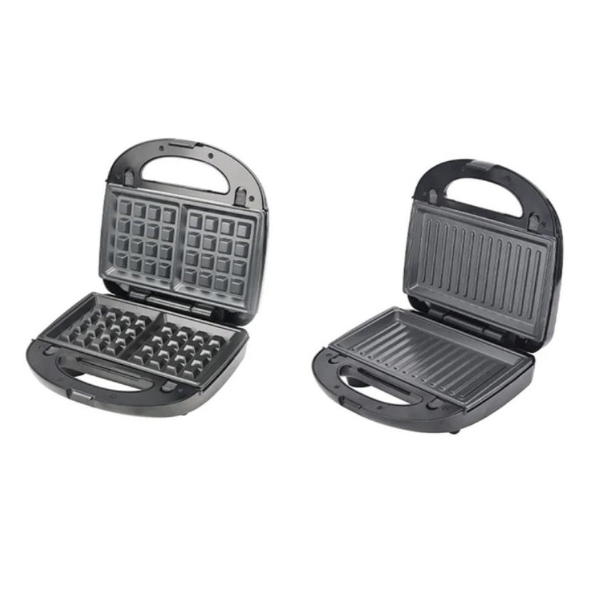 Picture of Sokany Sandwich Maker 6 in 1 SK-B908 | Steak Maker | Omelette Maker | Waffle Maker | Apple Crisps Maker | Donut Maker