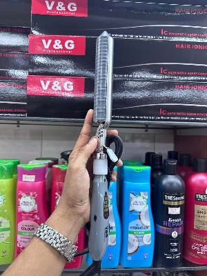 Picture of V&G Professional 228 Hair Curler Curling Wand with Anti-Scalding Insulated Tip Electric Hair Curler