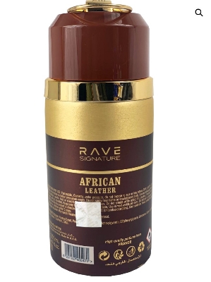 Picture of African Leather Body Spray 250ml By Rave Signature Dubai