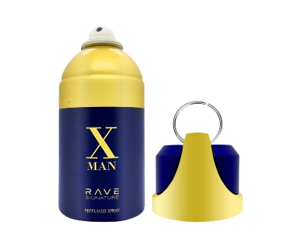 Picture of Rave Signature X-Man Long Lasting Imported Deodorant Perfume Spray, 250ml