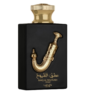 Picture of Lattafa Pride Ishq Al Shuyukh Gold for Unisex Eau de Parfum Spray, 3.4 Ounce 100ml