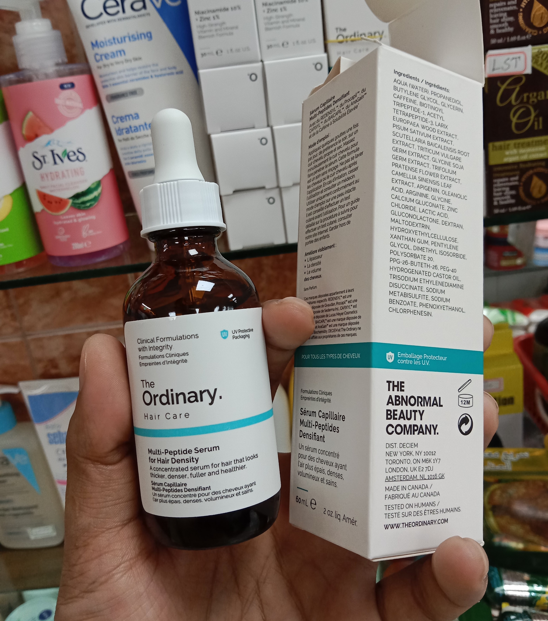 Picture of The Ordinary Multi-Peptide Serum For Hair Density 60ml/2oz