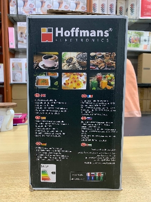 Picture of Hoffmans  ELECTRONICS BLENDER & DRY GRINDER HIGH SPEED AND POWERFUL MOTOR Model: HM-920  2 IN 1  thickened glass jar  Hoffmans  POWER  800W   Hoffmans Drinking quality life