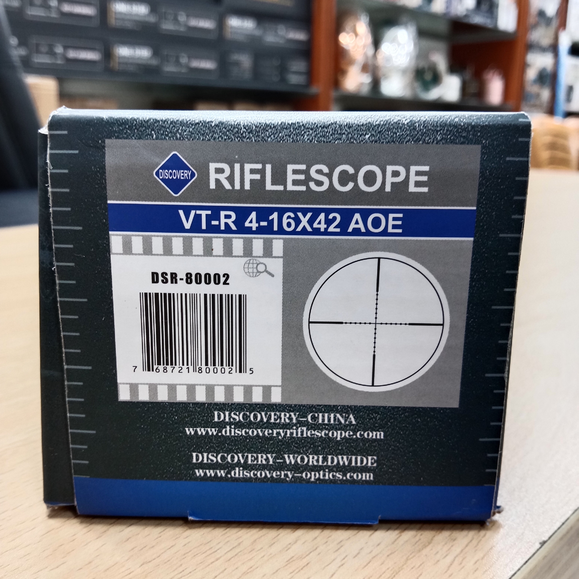 Picture of DISCOVERY VT-R 4-16X42AOE HK 1/4MOA Front parallax scope Binocular 11mm Mount