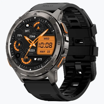 Picture of KOSPET TANK T3 1.43″ HD AMOLED With 130+ Sports Modes Military-Grade Smart Watch - Black