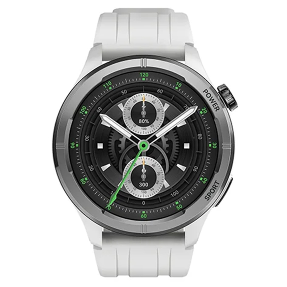 Picture of Haylou Solar Neo 1.53" Bluetooth Calling Smart Watch (Silicone+Woven) Strap- Silver