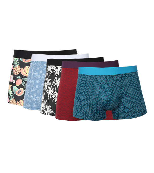 Picture of Exclusive Boxer Combo 4 pcs Assorted Cotton Underwear Buy 3 Get 1 free (Total 16 Pcs)