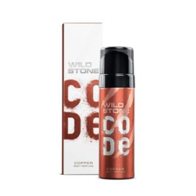 Picture of Wild Stone - Code Copper No Gas Body Perfume For Men, Long Lasting Intense Fragrance - 120ml